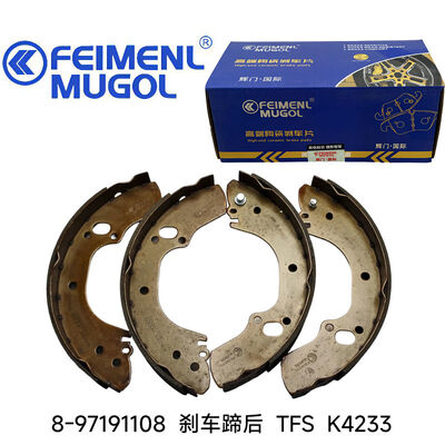 Buon prezzo Scarpe freno posteriori OEM 8-97191108 K4233 per sistemi frenanti Isuzu TFS, ingegnerizzate con precisione, per un funzionamento frenante fluido e affidabile. in linea