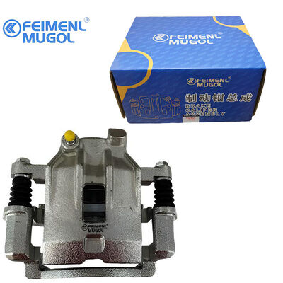 Buon prezzo Durabile 41001-57G08 Freno frontale sinistro per i modelli a trazione su due ruote Nissan D21, costruito per applicazioni pesanti. in linea