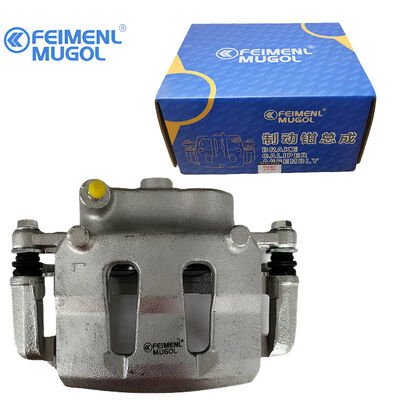 Buon prezzo Calibro freno sinistro anteriore 41011-56G08B di qualità superiore per Nissan D22 a doppio pistone 4WD, costruito per funzionare e durare. in linea
